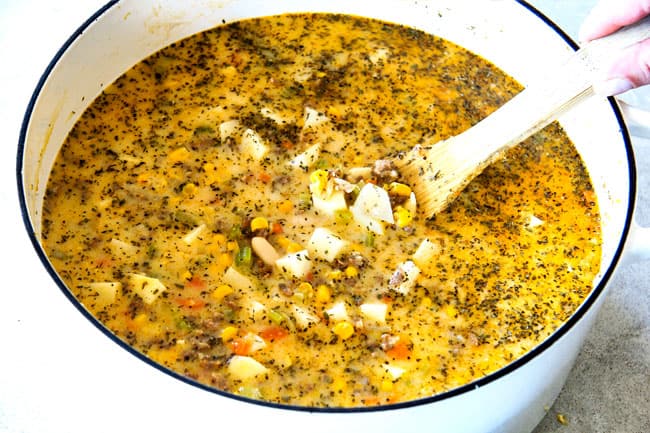 This one pot Loaded Zuppa Toscana Soup is truly better than Olive Garden's - by a long shot!  It's creamy, comforting. makes great leftovers and my family LOVES it!  