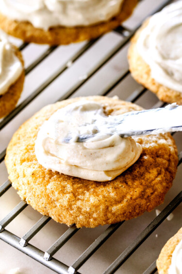 Eggnog Cookies With Eggnog Cream Cheese Frosting Carlsbad Cravings