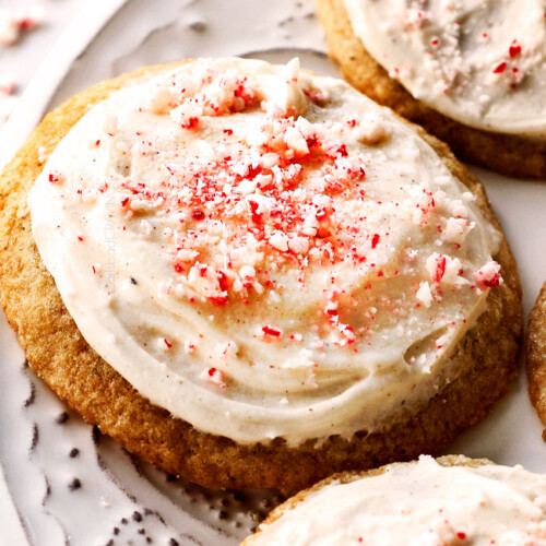Eggnog Cookies with Eggnog Cream Cheese Frosting Carlsbad Cravings