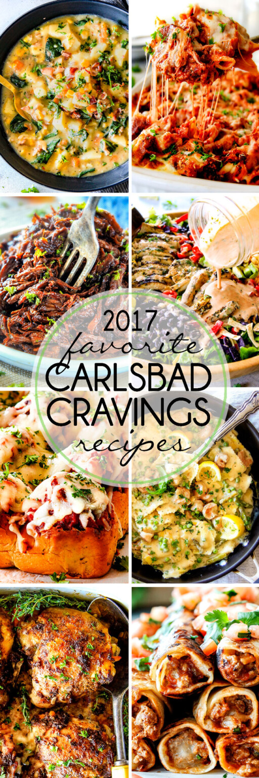 My Favorite Recipes of 2017 - Carlsbad Cravings