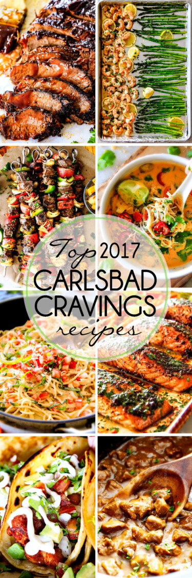 Most Popular Recipes Of 2017 - Carlsbad Cravings