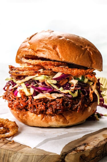 Slow Cooker Pulled Pork - Carlsbad Cravings