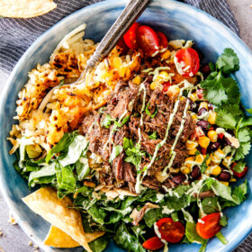 Taco bowl recipe