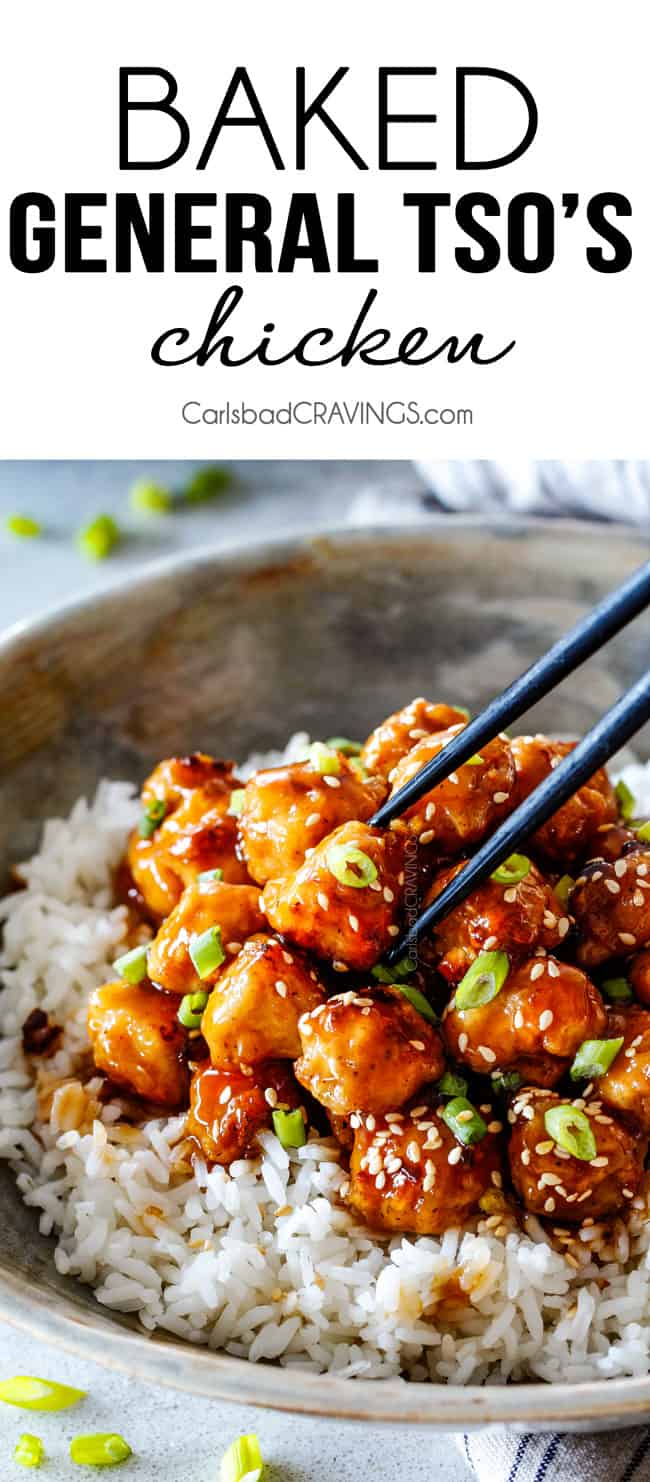 Baked General Tso’s Chicken