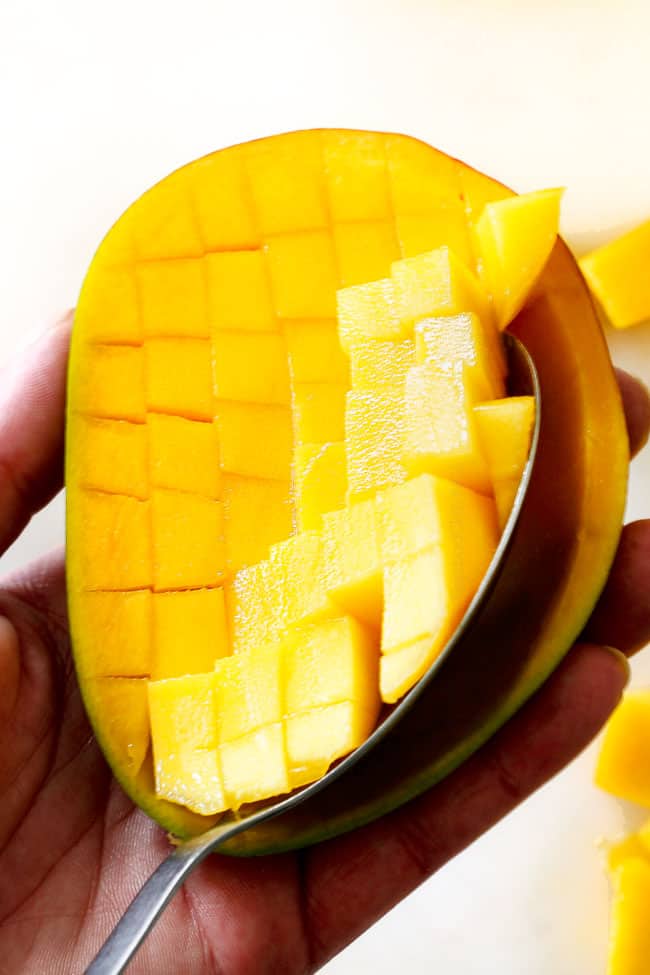How to Cut a Mango like a Pro! How to Tell if a Mango is RIPE (and more!)