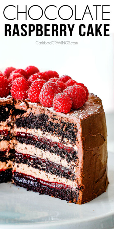 Chocolate Raspberry Cake Recipe Carlsbad Cravings