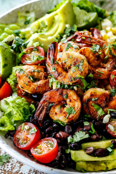 Chipotle Shrimp Bowls - Carlsbad Cravings