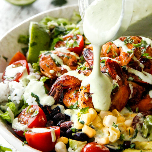 Creamy Lime Cilantro Dressing