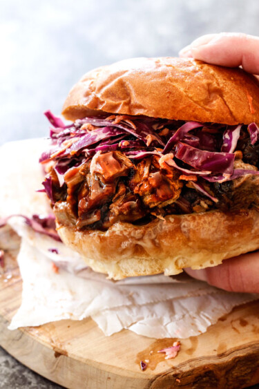 BBQ Beef Brisket Sandwich (Slow Cooker) - Carlsbad Cravings