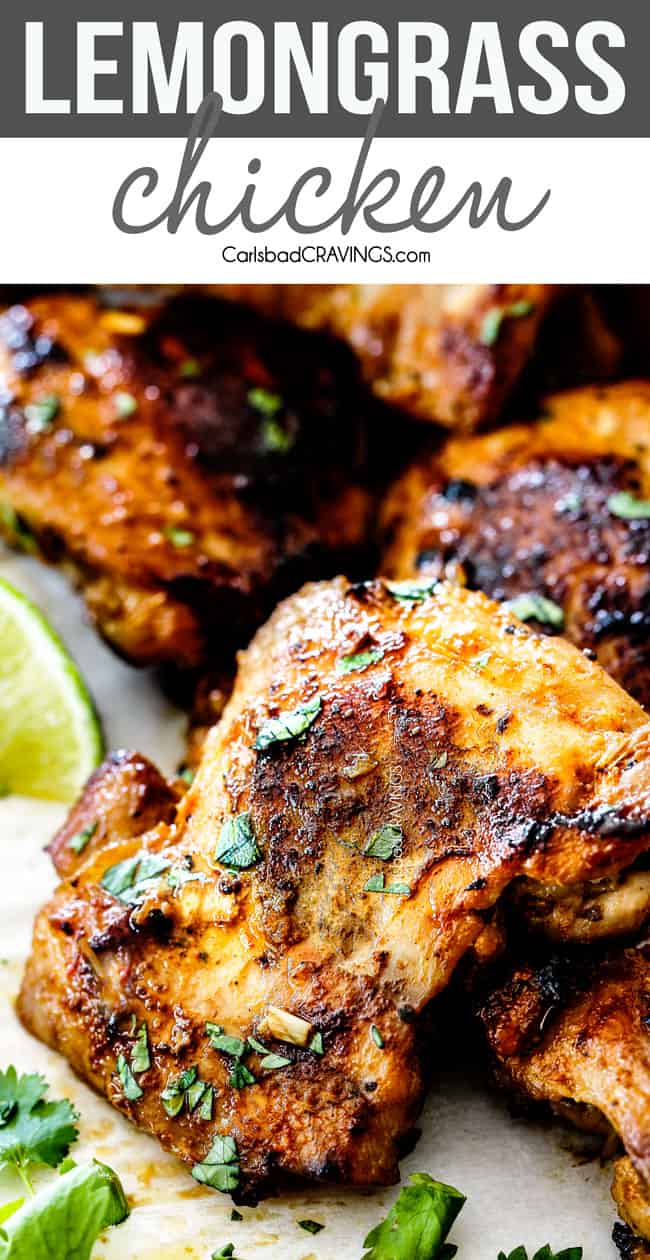 Vietnamese Lemongrass Chicken (the BEST marinade!)