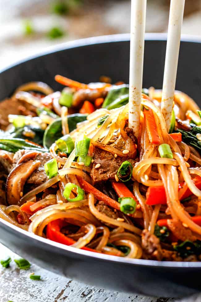 Korean Spicy Noodles - Carlsbad Cravings