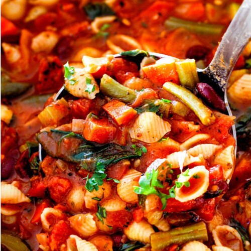 The Best Minestrone Recipe - Carlsbad Cravings