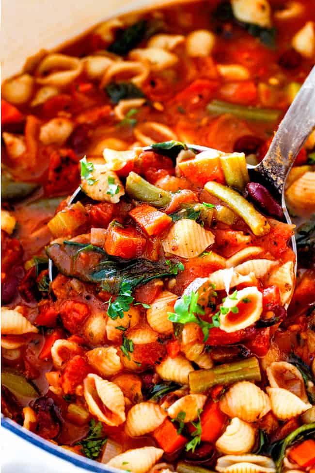 Best Minestrone Soup With Video Carlsbad Cravings