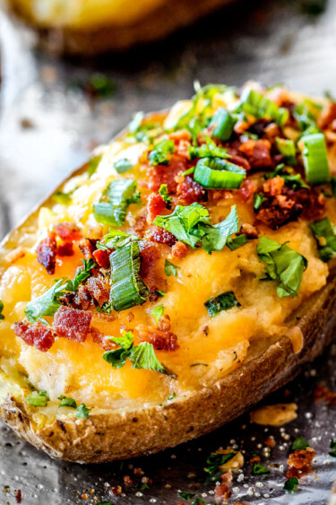 Twice Baked Potato Recipe - Carlsbad Cravings