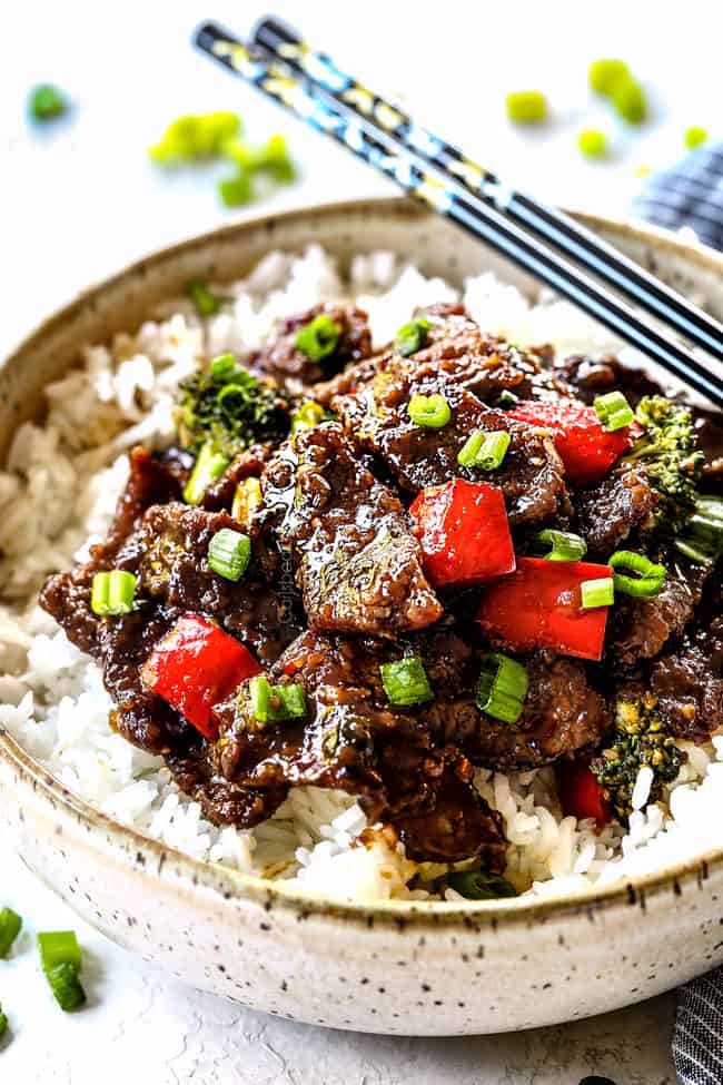 Chinese Sizzling Beef - Craving Home Cooked