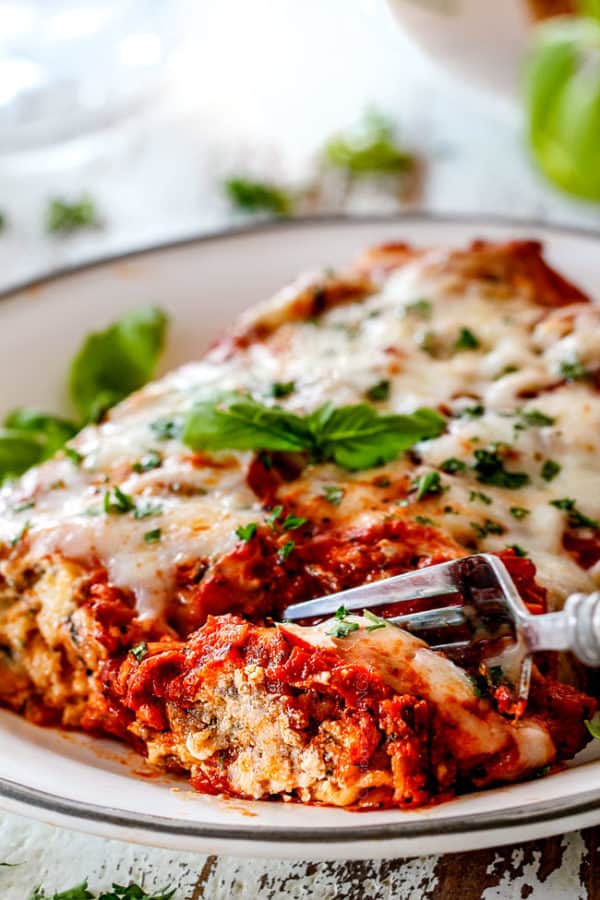 Best Manicotti! (Spinach, Beef, Chicken Variarions, How to Freeze, etc.)