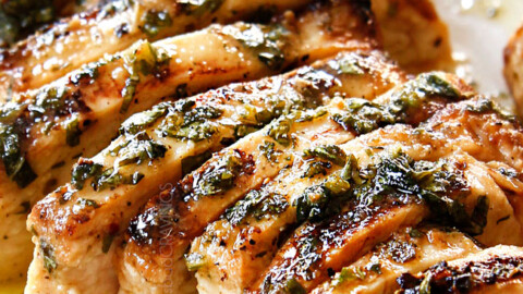 Grilled basil chicken sale