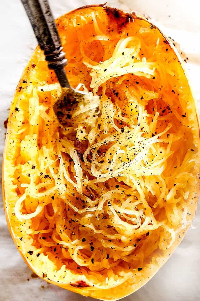 spaghetti squash in microwave