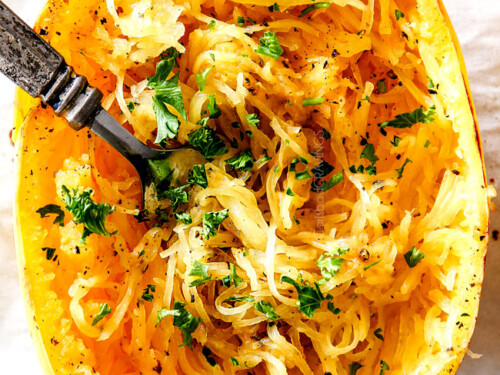 How to Cook Spaghetti Squash in the Microwave or Oven (how to freeze, etc.)