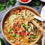 Easy ONE POT Thai Noodle Soup - Carlsbad Cravings