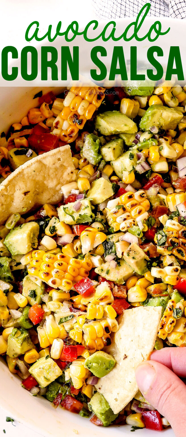 Avocado Corn Salsa - Carlsbad Cravings