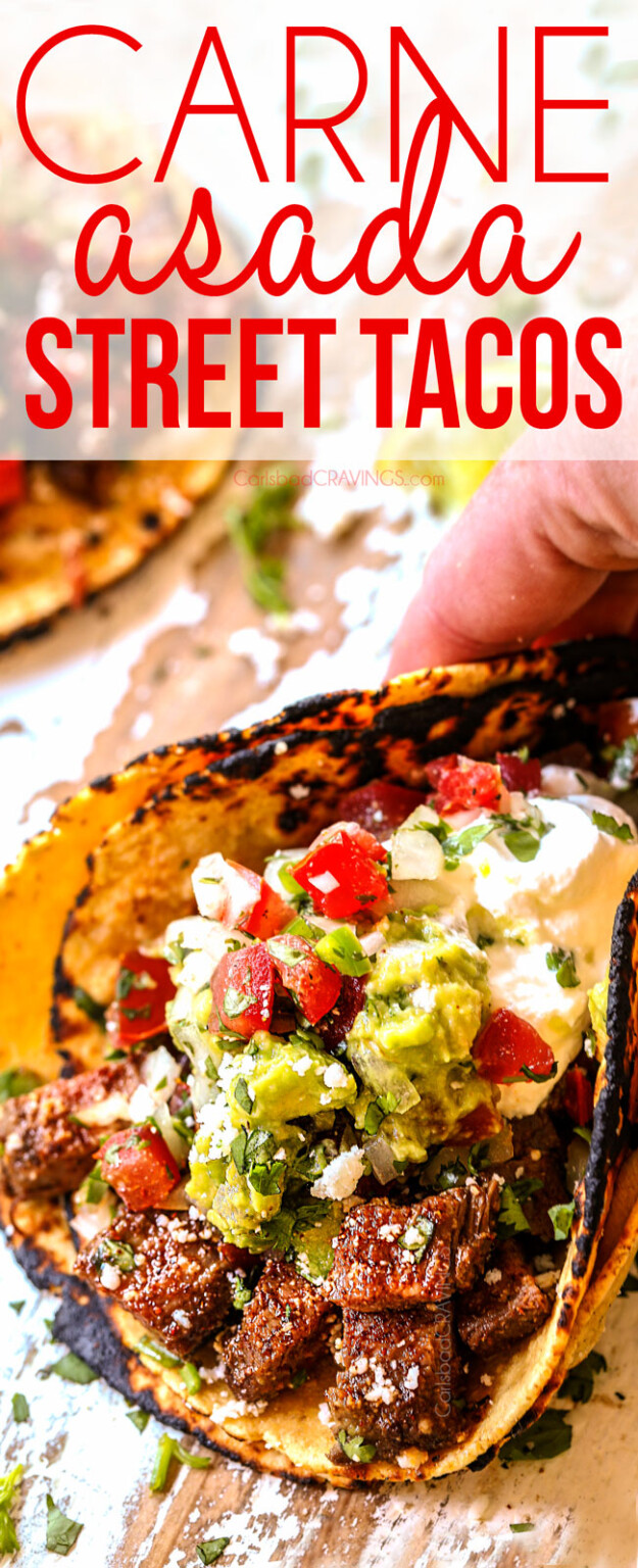 Carne Asada Street Tacos Recipe - Carlsbad Cravings