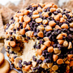 up close of peanut butter balls recipe