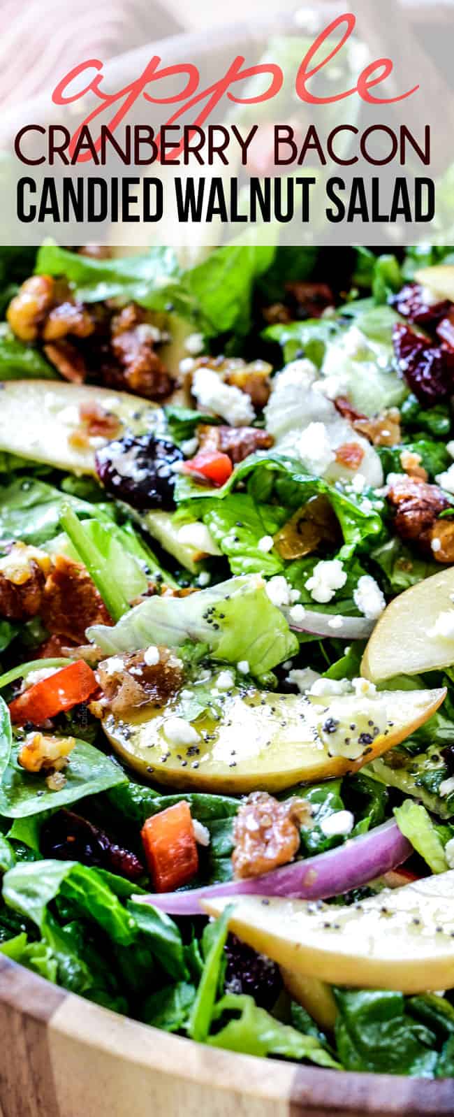 Mason Jar Chicken Salad with Apples, Walnuts, and Gorgonzola