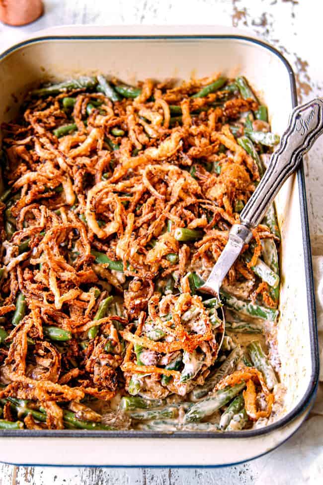 BEST Green Bean Casserole from SCRATCH (make ahead intructions, tips ...