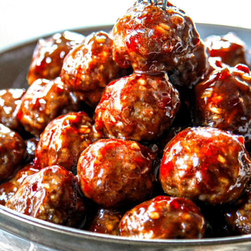 the BEST Cocktail Meatballs! (Tips, Tricks, Make Ahead, Crockpot Instructions)