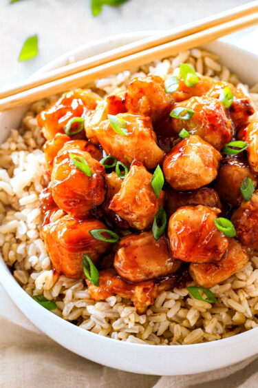 How to Make Orange Chicken (Baked, not fried!) - Carlsbad Cravings