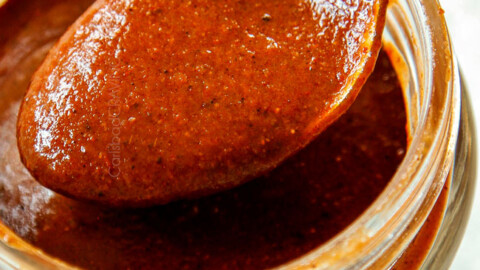 5 Minute Blender Enchilada Sauce Recipe - Pinch of Yum