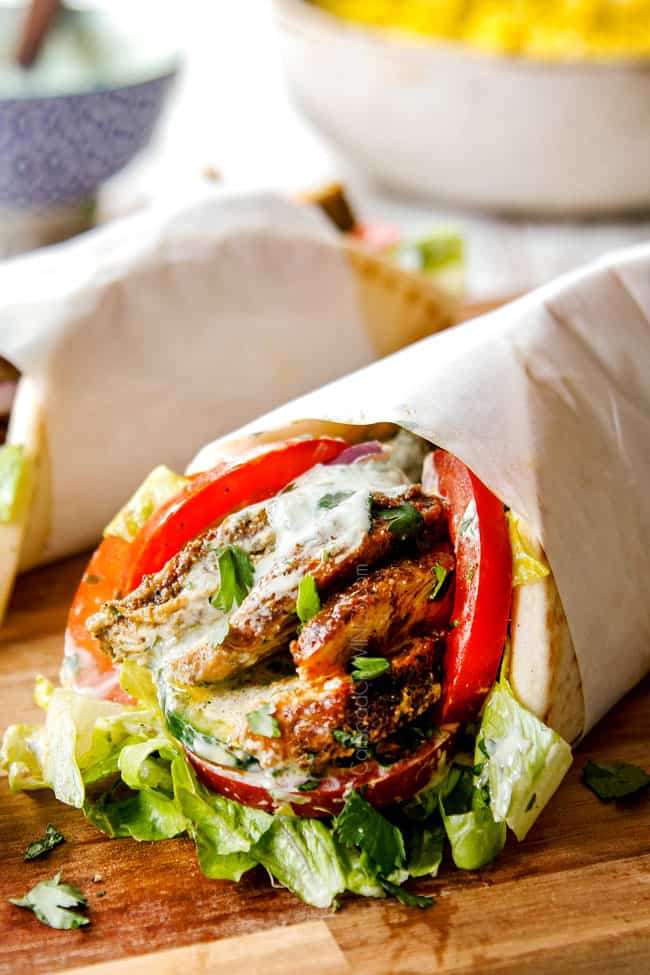 Chicken Shawarma PLATES, WRAPS OR BOWLS (+ VIDEO, how to make ahead ...