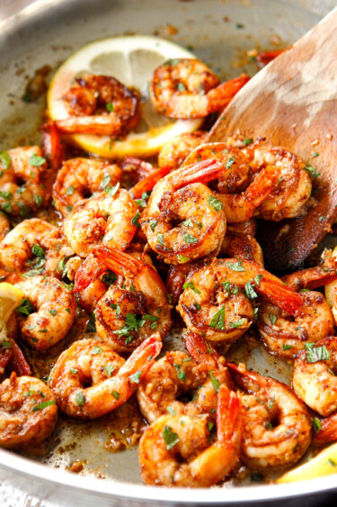 BEST Lemon Butter Shrimp - Carlsbad Cravings