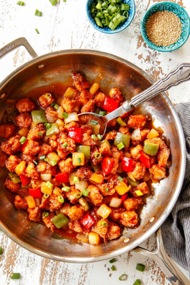 BEST Sweet and Sour Chicken - BAKED OR PAN FRIED (Make ahead, freezer ...