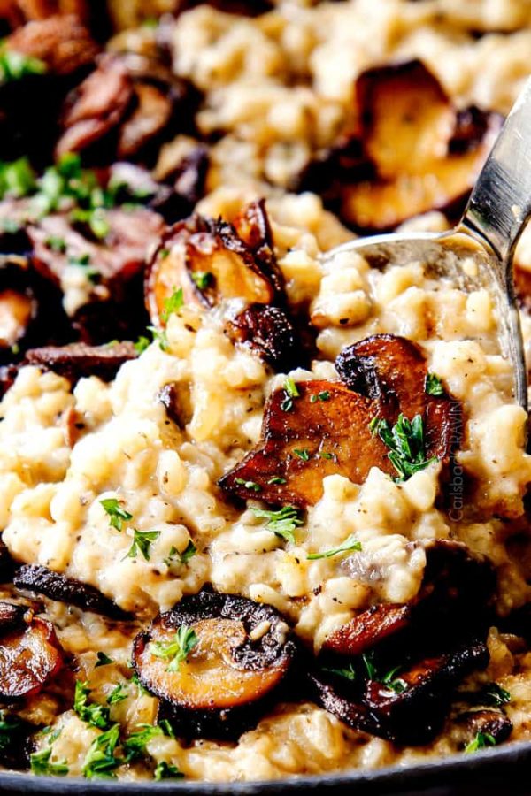 Musrhoom Risotto Easy Baked Tips Tricks Make Ahead