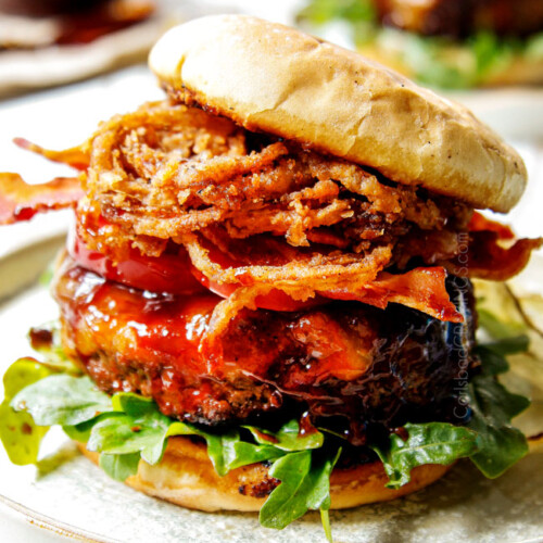 BBQ Infused Grilled Burger