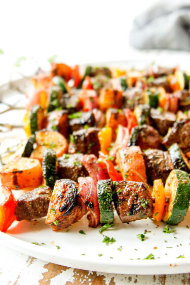 Steak Kabobs with Potatoes - Carlsbad Cravings