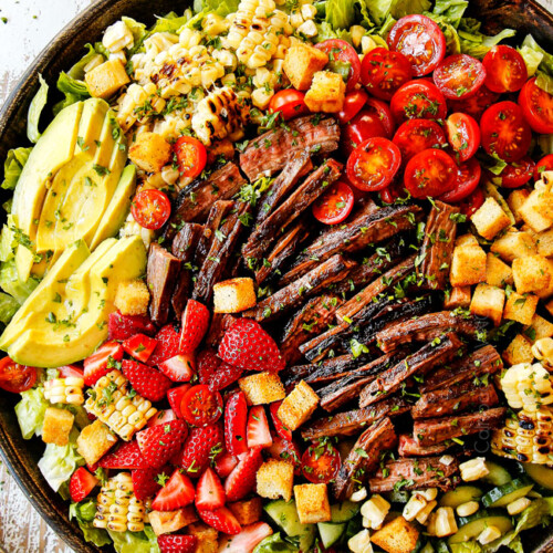 black and blue salad dressing Black n' Blue Steak Salad