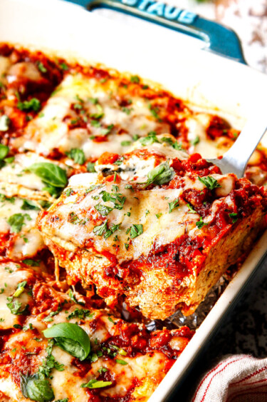 BEST Zuchini Lasagna (NOT WATERY! + How to Make Ahead, Freeze)