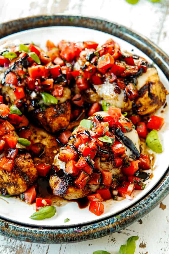 Bruschetta Chicken Grill Or Stovetop Video How To Make Ahead