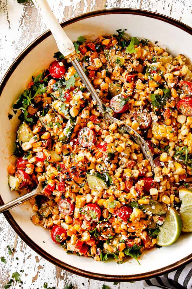 Best Mexican Street Corn Salad Recipe - Easy & Homemade 2023