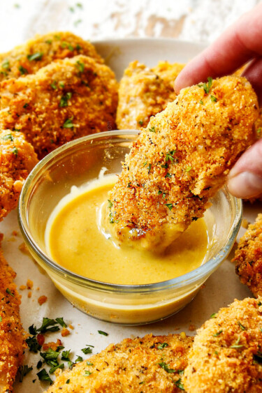 CRIPSY Baked Parmesan Crusted Chicken (make ahead + how to freeze)