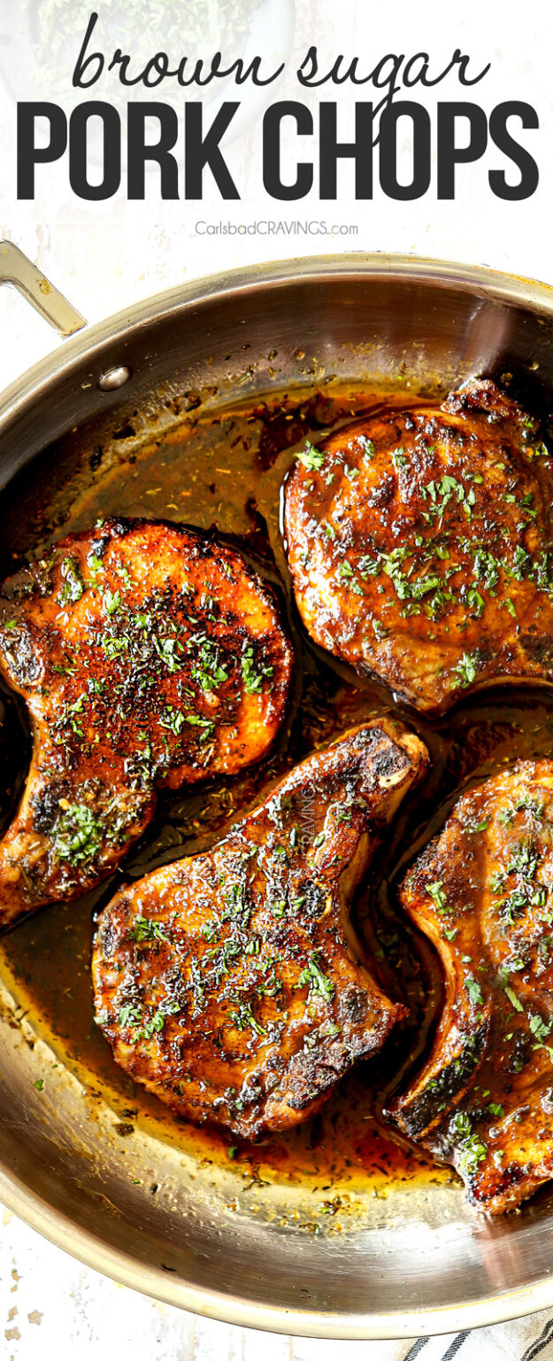 Brown Sugar Pork Chops (Make Ahead, Tips & Tricks for the BEST por