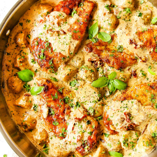 Creamy Tuscan Chicken Recipe (+VIDEO, meal plan, tips/tricks ...