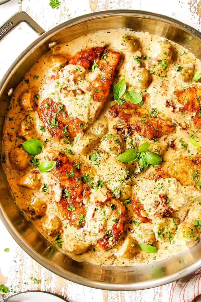 Creamy Tuscan Chicken Recipe (+VIDEO, meal plan, tips/tricks ...