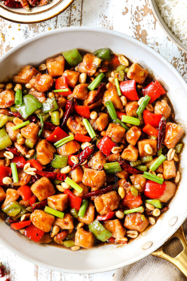 BEST Kung Pao Chicken (How to make with chilies OR chili sauce!)