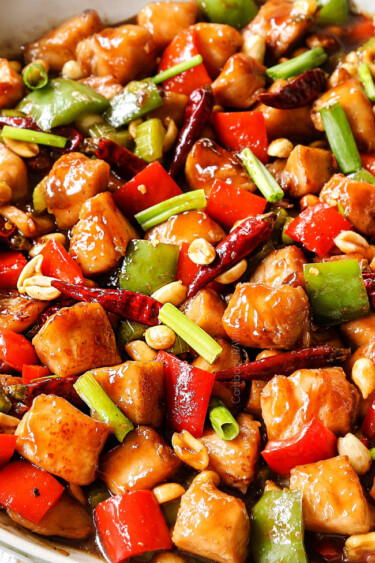 BEST Kung Pao Chicken (How to make with chilies OR chili sauce!)