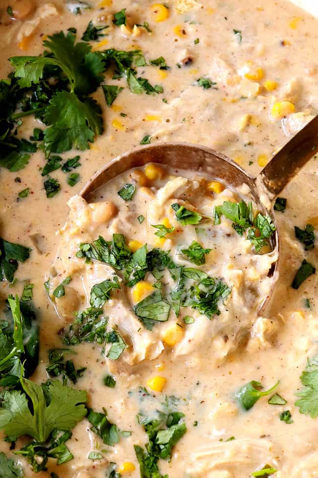 Hearty and Creamy White Chicken Chili