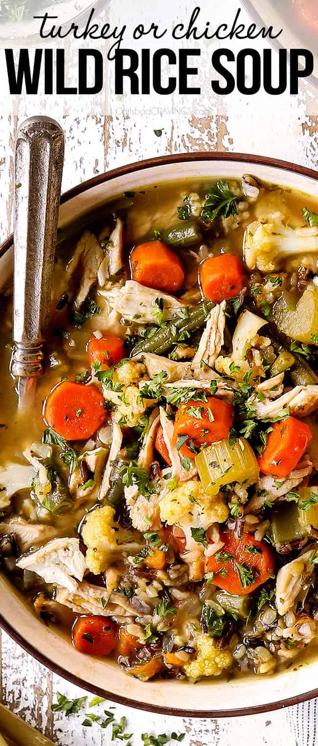 Gluten-free Slow Cooker Turkey and Rice Soup